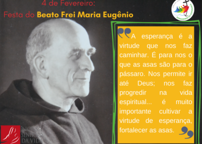 Festa Beato Frei Maria Eugênio